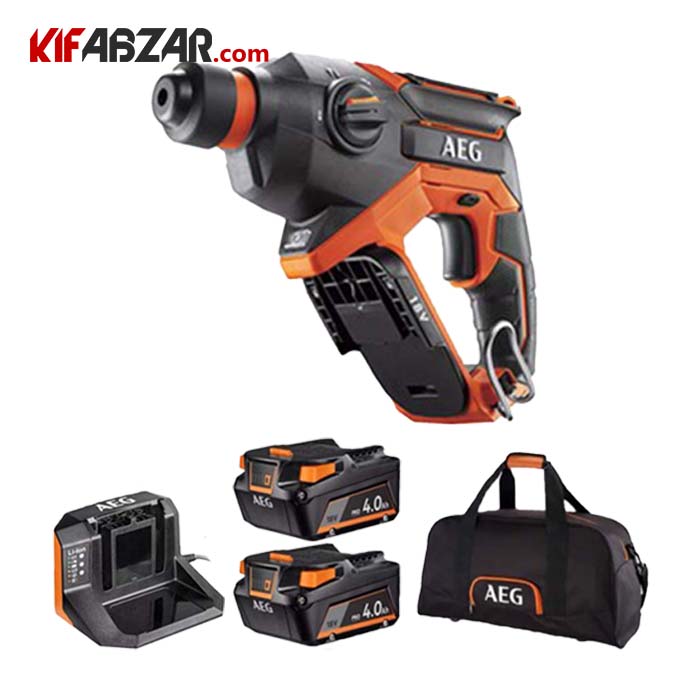 دریل بتن کن 1.9 کیلو شارژی همراه با باتری آاگ مدل BBH18C 0 +1840SLK1