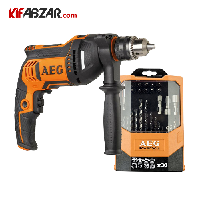 دریل آاگ SBE750RZ+پک 30 عددی
