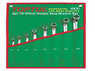 آچارهای سری دو سر رینگ 8 عددی تاپ تول TOPTUL