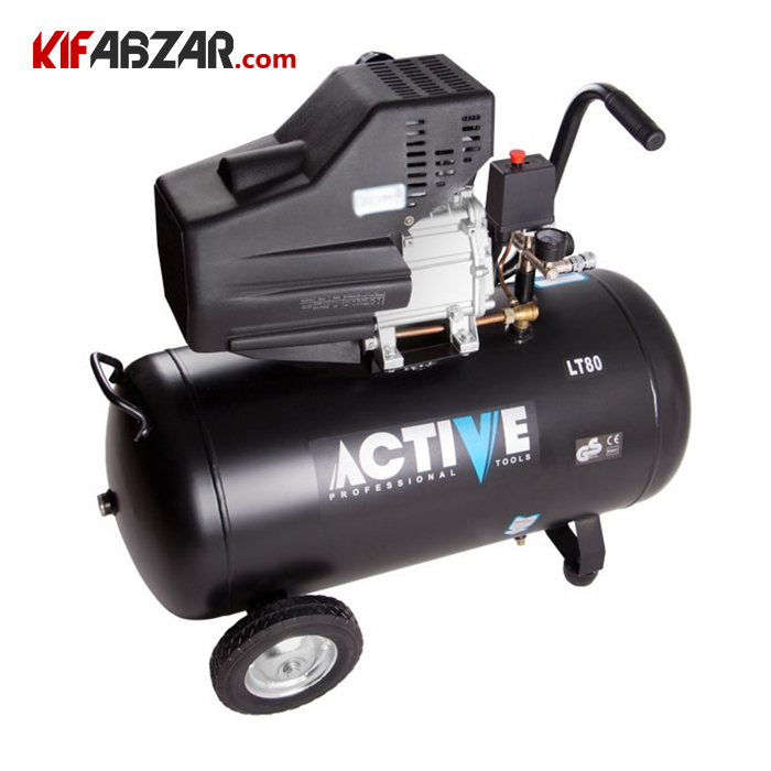 کمپرسور باد 80 لیتری اکتیو مدل AC-1080
