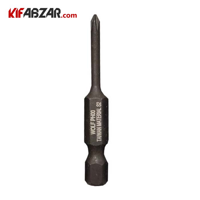 سری پیچگوشتی یکسر چهارسو ریز 50 میلیمتر ولف