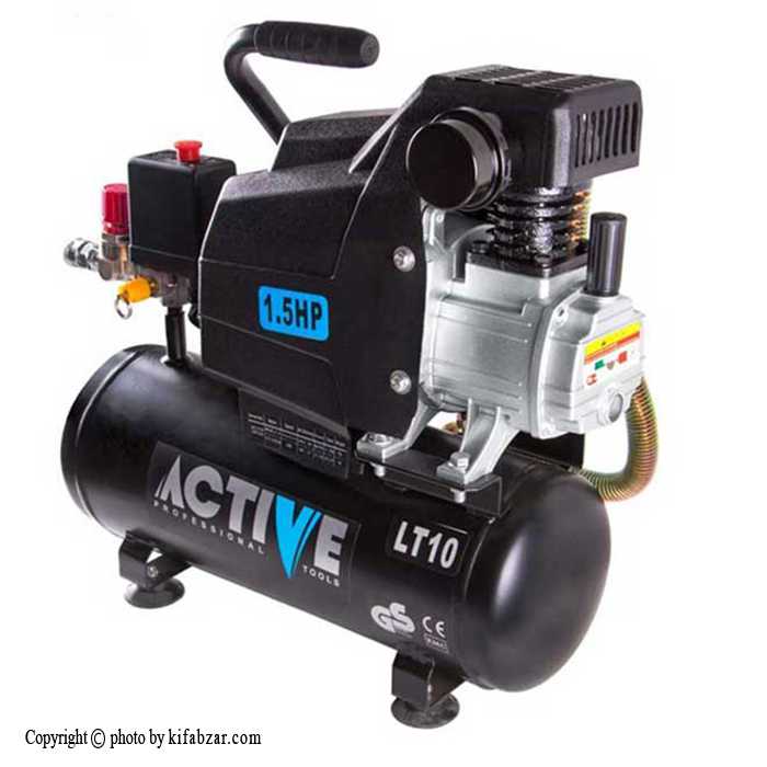 کمپرسور باد 10 لیتری اکتیو مدل AC_1110