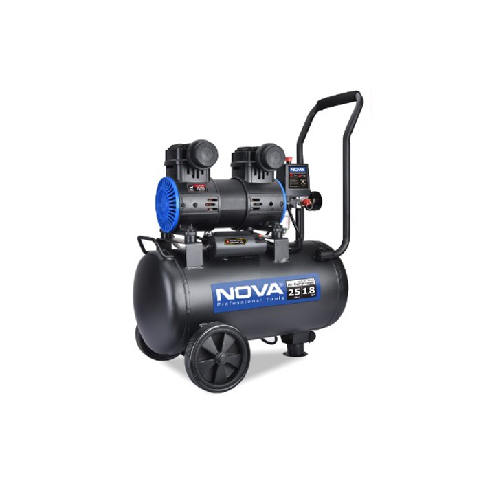 کمپرسور باد سایلنت25 لیتری نووا مدل NTA-9125