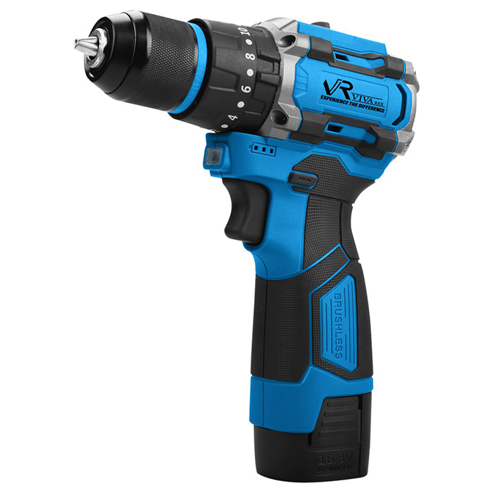 دریل شارژی چکشی ویوارکس مدل VR1610V-21BL