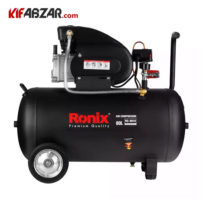 کمپرسور باد 80 لیتری رونیکس مدل RC 8010