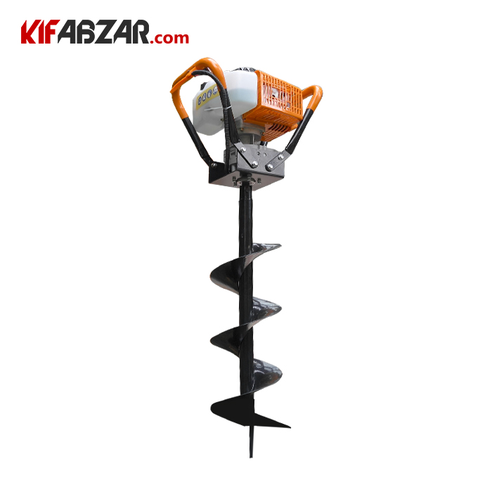 چاله کن ۶۳ سی سی گیربکسی تاپ گاردن به همراه ۳ عدد مته مدل EA-630
