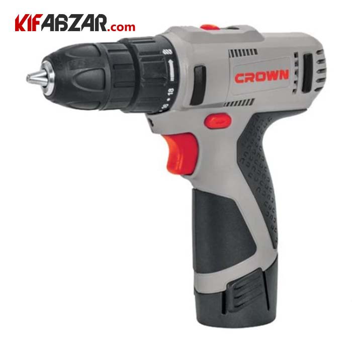 دریل پیچ گوشتی شارژی 12 ولت کرون مدل CT21053