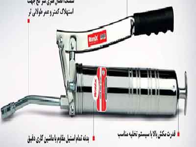 گریس پمپ تمام استیل رونیکس RONIX
