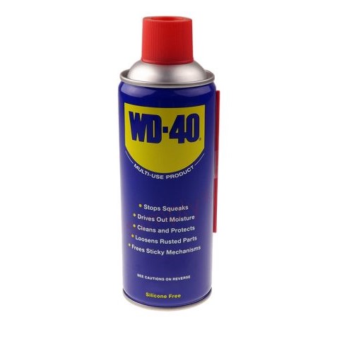 اسپری دبلیو دی 40 مدل WD40 سایز 330 میلی‌لیتر