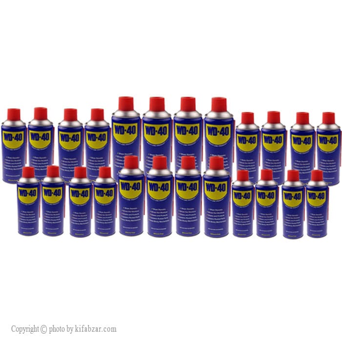 اسپری روان کننده WD-40 اصلی کارتن 24 عددی