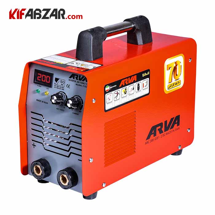 اينورتر جوشکاری 200 آمپر آروا مدل  TURBO E 2182