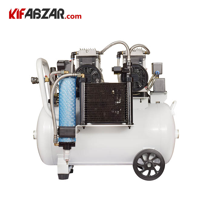 کمپرسور یونیت دندانپزشکی 50 لیتری روما مدل YK840X2F50