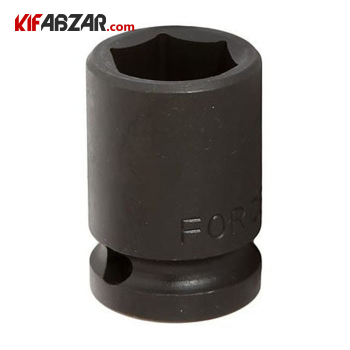 بکس فشار قوی 1/2 اینچ 6 گوش کوتاه فورس مدل 445