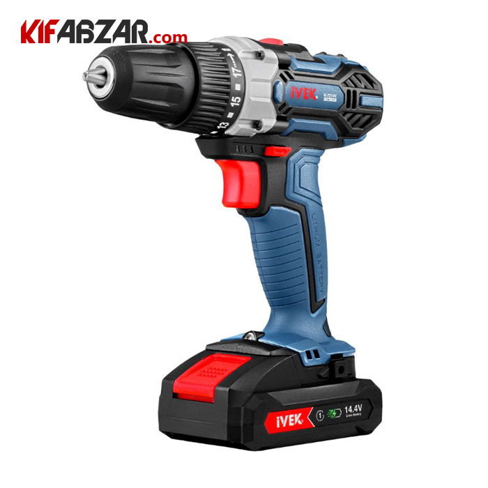 دریل پیچ گوشتی شارژی ایوک مدل K 7214V