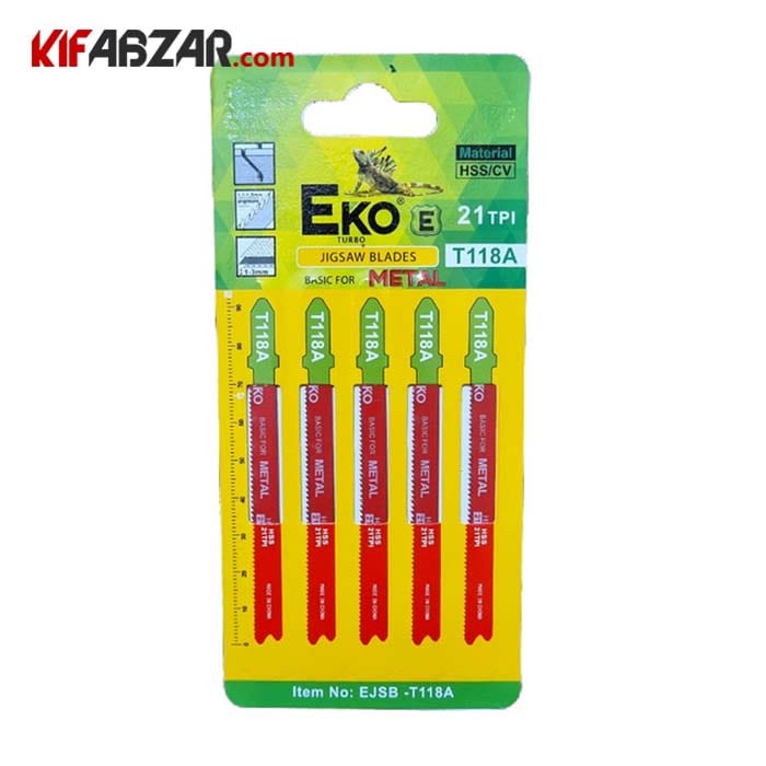 تیغ اره عمودبر آهن اکو مدل EJSB T118A
