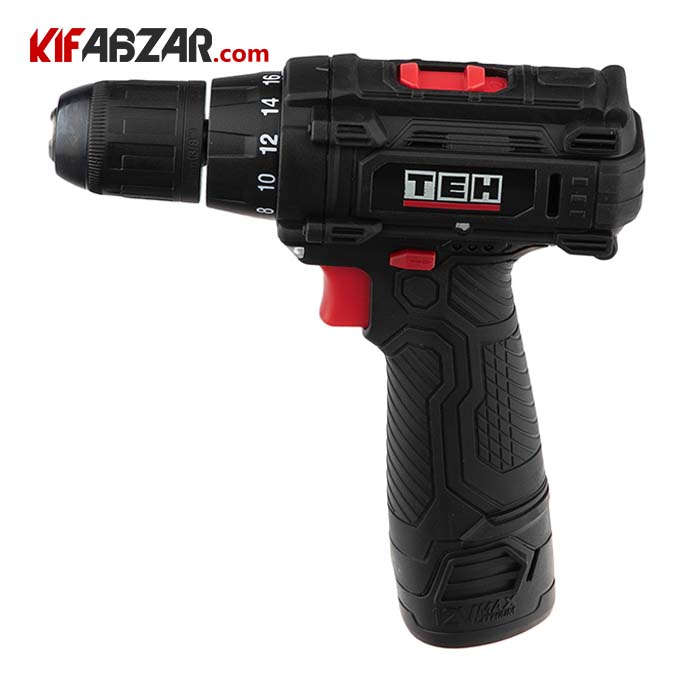 دریل پیچگوشتی شارژی 12 ولت تی ای اچ مدل TDLI 212