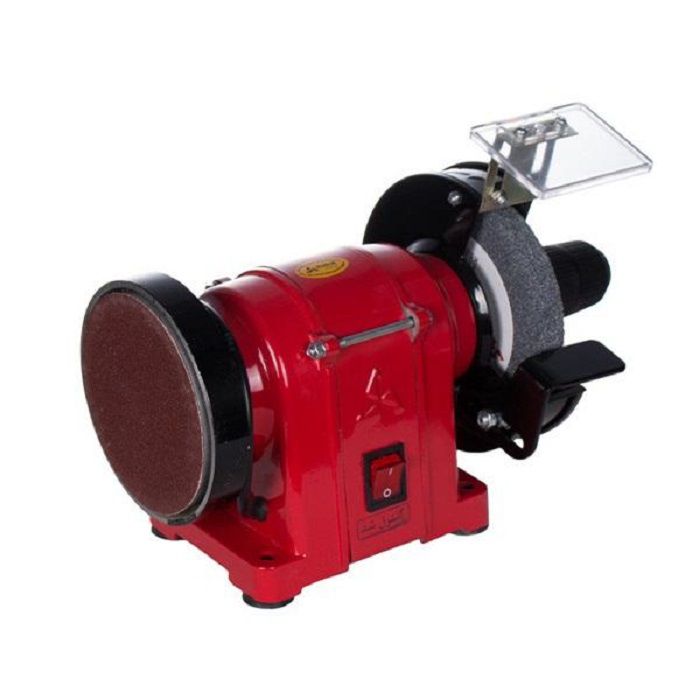 سنگ رومیزی محک مدل DGD-125/2 ( چرخ سنباده ) 125 میلی‌متر