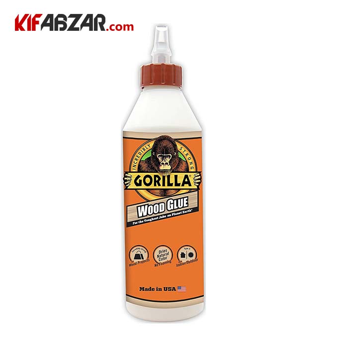 چسب چوب 530 میلی لیتر گوریلا مدل 6205001