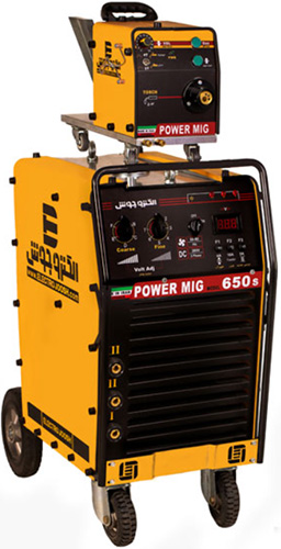 اینورتر جوشکاری 650 آمپر ترانسی الکتروجوش مدل POWER MIG 650S