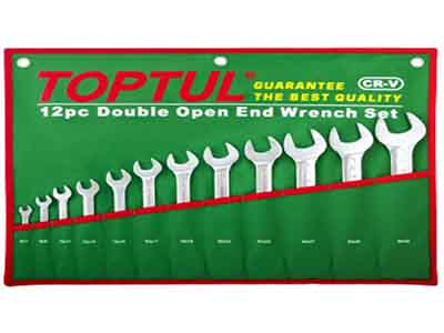 آچار های سری دو سر تخت 12 عددی تاپ تول TOPTUL