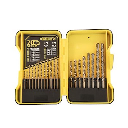 مجموعه 20 عددي مته کنزاکس مدل KDB-120