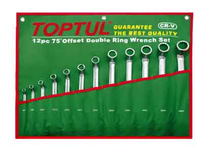 آچار های سری دو سر رینگ 12 عددی تاپ تول TOPTUL