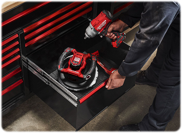 کشوی عمیق میزکار Craftsman مدل CMSTVS6311BK