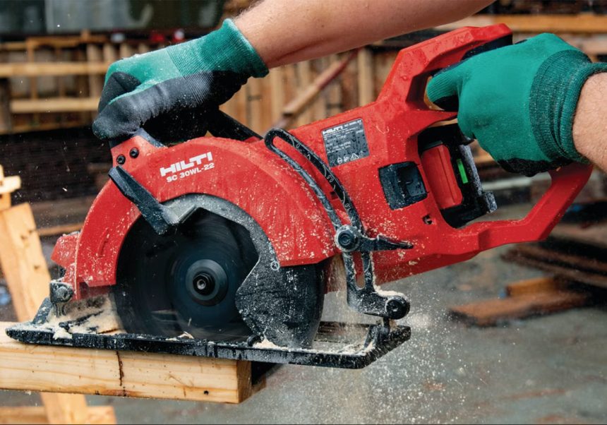 معرفی اره گردبر شارژی SC 30WL-22 هیلتی، اولیه اره در دسته Worm Drive