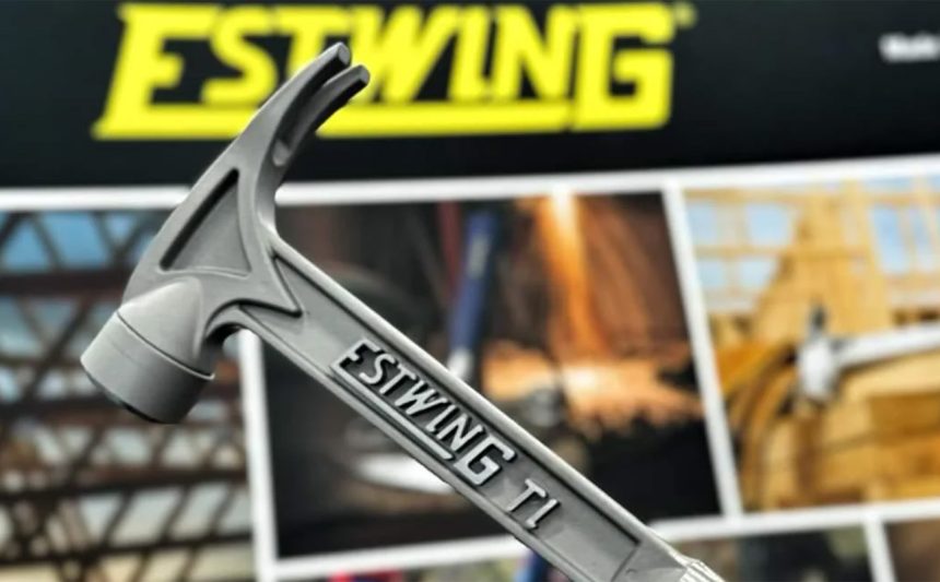 قدرت نمایی Estwing در تولید چکش های تیتانیومی