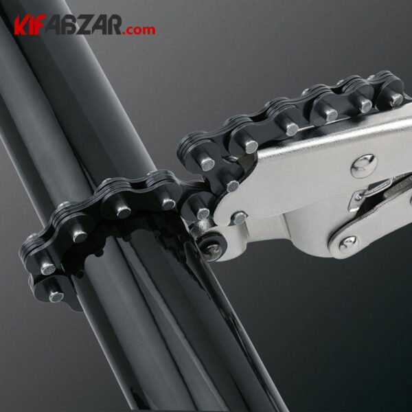 عکس انبر قفلی زنجیری 18 اینچ تاپ تول مدل DMAB1A18