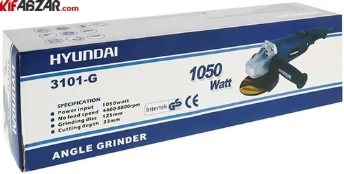 مینی فرز آهنگری هیوندای مدل HP3101-G 5 اقلام همراه محصول مینی فرز آهنگری مدل HP3101-G