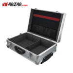 فضای داخل کیف آلومینیومی چرخدار پارتیشنی کاوالو مدل 5033