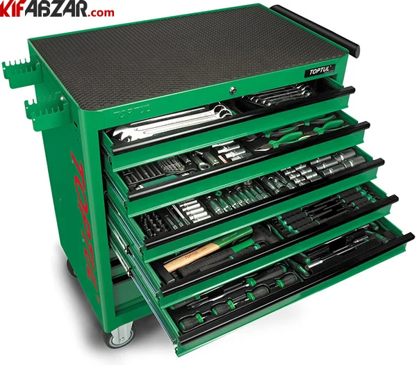 جعبه ابزار 8 کشو بزرگ 360 پارچه JUMBO تاپ تول مدل GT 36001 1 خرید جعبه ابزار 8 کشو بزرگ 360 پارچه JUMBO تاپ تول مدل GT-36001