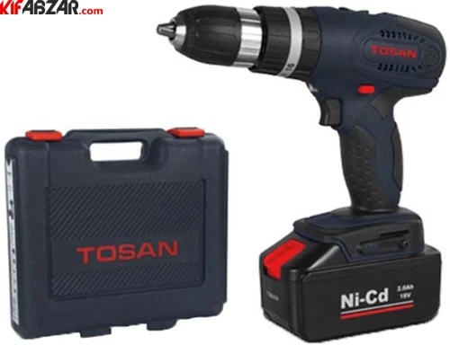 دریل پیچ گوشتی شارژی توسن مدل 9918SC 1 معرفی دریل پیچ گوشتی شارژی توسن مدل 9918SC
