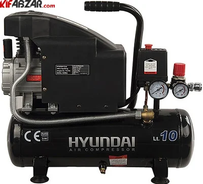 کمپرسور باد هیوندای مدل AC-1010 سایز 10 لیتری