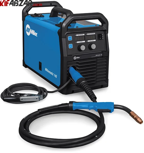 اینورتر جوشکاری 140 آمپر میلر مدل Millermatic 142 MIG Welder 1 معرفی اینورتر جوشکاری 140 آمپر میلر مدل Millermatic 142 MIG Welder