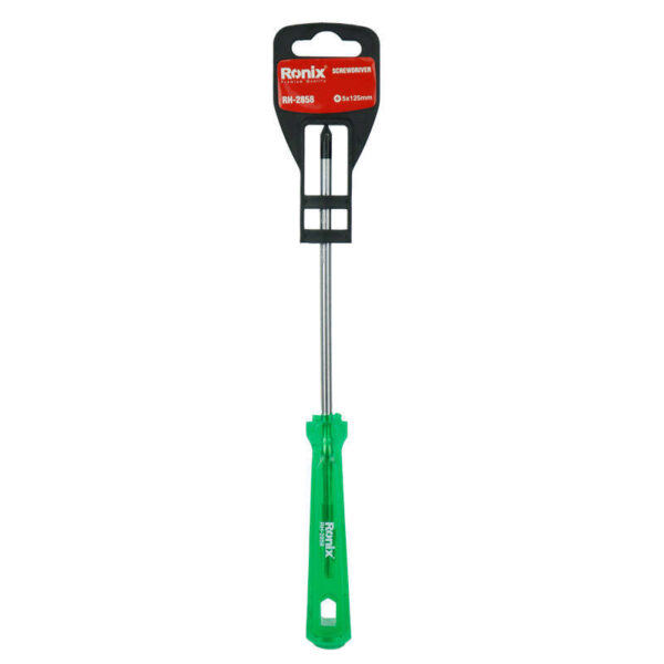 پیچ گوشتی 125 × 5 چهار سو رونیکس RH-2858 - Image 1
