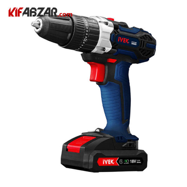 دریل پیچ گوشتی شارژی ایوک مدل K 7218V