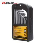 ست آچار آلن بلند 18 عددی کنزاکس مدل KLK-218