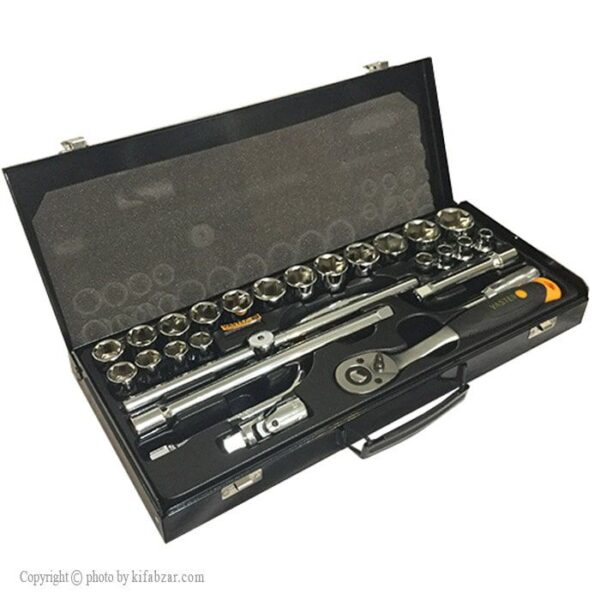مجموعه آچار بکس واستر مدل SK-4026 ست 26 عددی - Image 1
