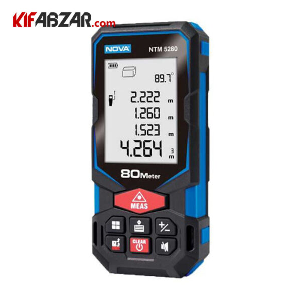 متر لیزری 80 متری نووا مدل NTM5280 - Image 1