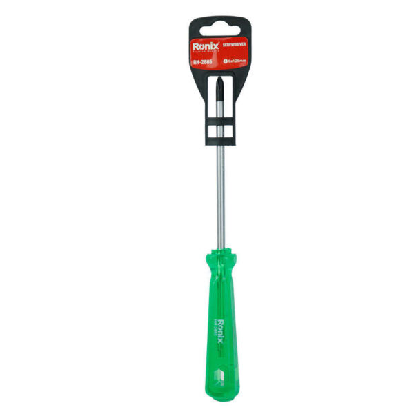 پیچ گوشتی 125 × 6 چهار سو رونیکس RH-2865 - Image 1
