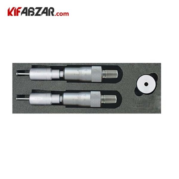 ست میکرومتر دو فک داخل سنج 3-2 میلیمتر آسیمتو مدل 8 61 209 - Image 1