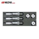 ست میکرومتر دو فک داخل سنج 6-3 میلیمتر آسیمتو مدل 8 62 209