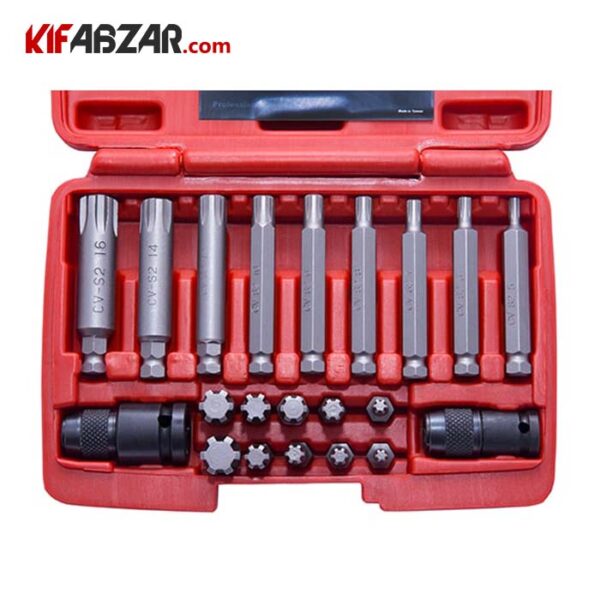 کیت سر پیچ گوشتی مخصوص spline داناکو مدل D3941421 - Image 1