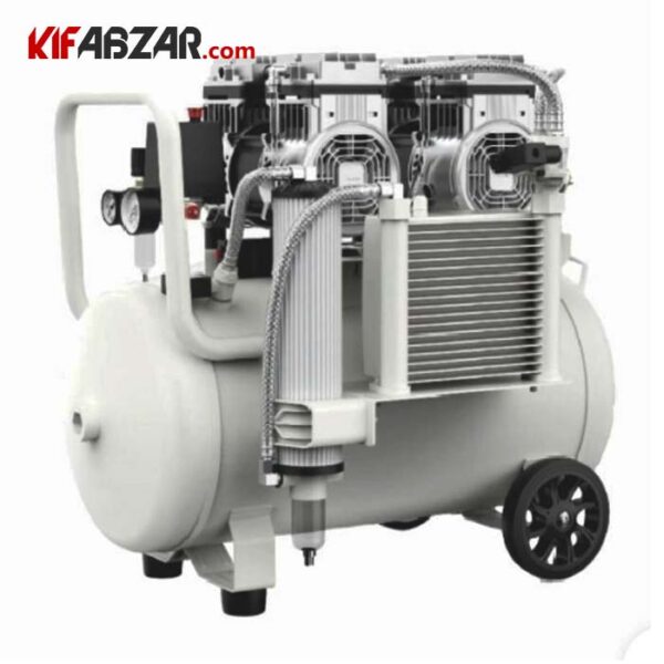 کمپرسور یونیت دندانپزشکی 50 لیتری روما مدل YK840X2F50 - Image 1
