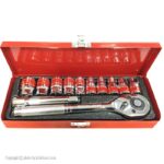 مجموعه 12 عددی آچار و سری بکس هنگ تیو تولز مدل 12 PCS
