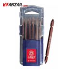 سری پیچگوشتی دو سر چهارسو 10 سانت  آریل-بسته 10 عددی