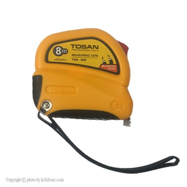 متر نواری 8 متری توسن مدل TBM-08M - Image 1
