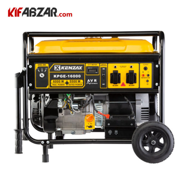 موتور برق 6000 وات کنزاکس مدل KPGE-16000 - Image 1